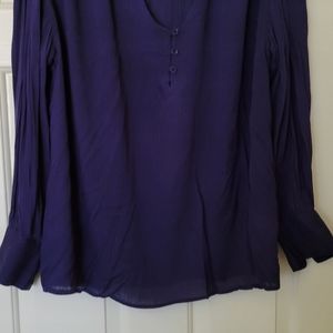 Treasure &Bond Navy Blouse